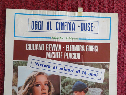 UN UOMO IN GINOCCHIO ITALIAN LOCANDINA(27.5"x13.5") POSTER GIUKIANO GEMMA 1979 Movie posters