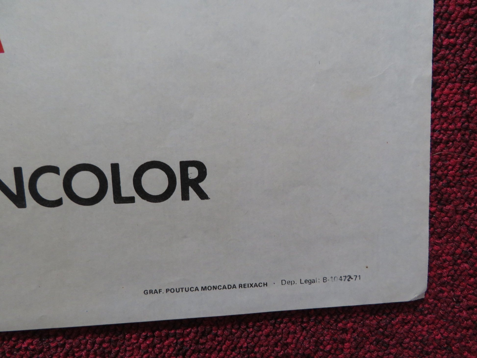 UNA CUERDA AL AMANECER SPANISH POSTER PIERRE BRICE STEVEN TEDD 1972 Rendezvous Cinema Movie posters