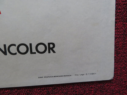 UNA CUERDA AL AMANECER SPANISH POSTER PIERRE BRICE STEVEN TEDD 1972 Rendezvous Cinema Movie posters