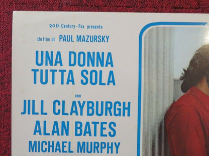 UNA DONA TUTTA SOLA / AN UNMARRIED WOMAN - A ITALIAN FOTOBUSTA POSTER 1978 Movie posters