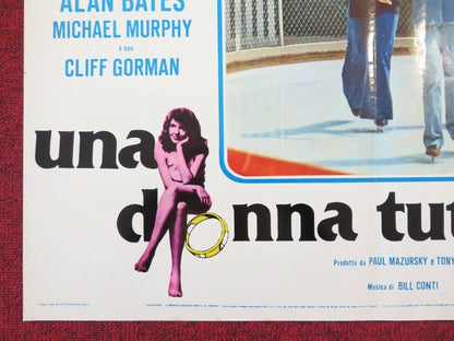 UNA DONA TUTTA SOLA / AN UNMARRIED WOMAN - C ITALIAN FOTOBUSTA POSTER CLAYBURGH - Rendezvous Cinema