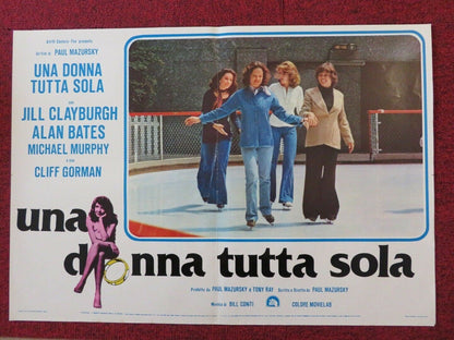 UNA DONA TUTTA SOLA / AN UNMARRIED WOMAN - C ITALIAN FOTOBUSTA POSTER CLAYBURGH - Rendezvous Cinema