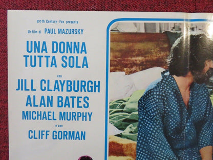 UNA DONA TUTTA SOLA / AN UNMARRIED WOMAN - D ITALIAN FOTOBUSTA POSTER CLAYBURGH Movie posters