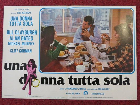 UNA DONA TUTTA SOLA / AN UNMARRIED WOMAN - E ITALIAN FOTOBUSTA POSTER ALAN BATES - Rendezvous Cinema