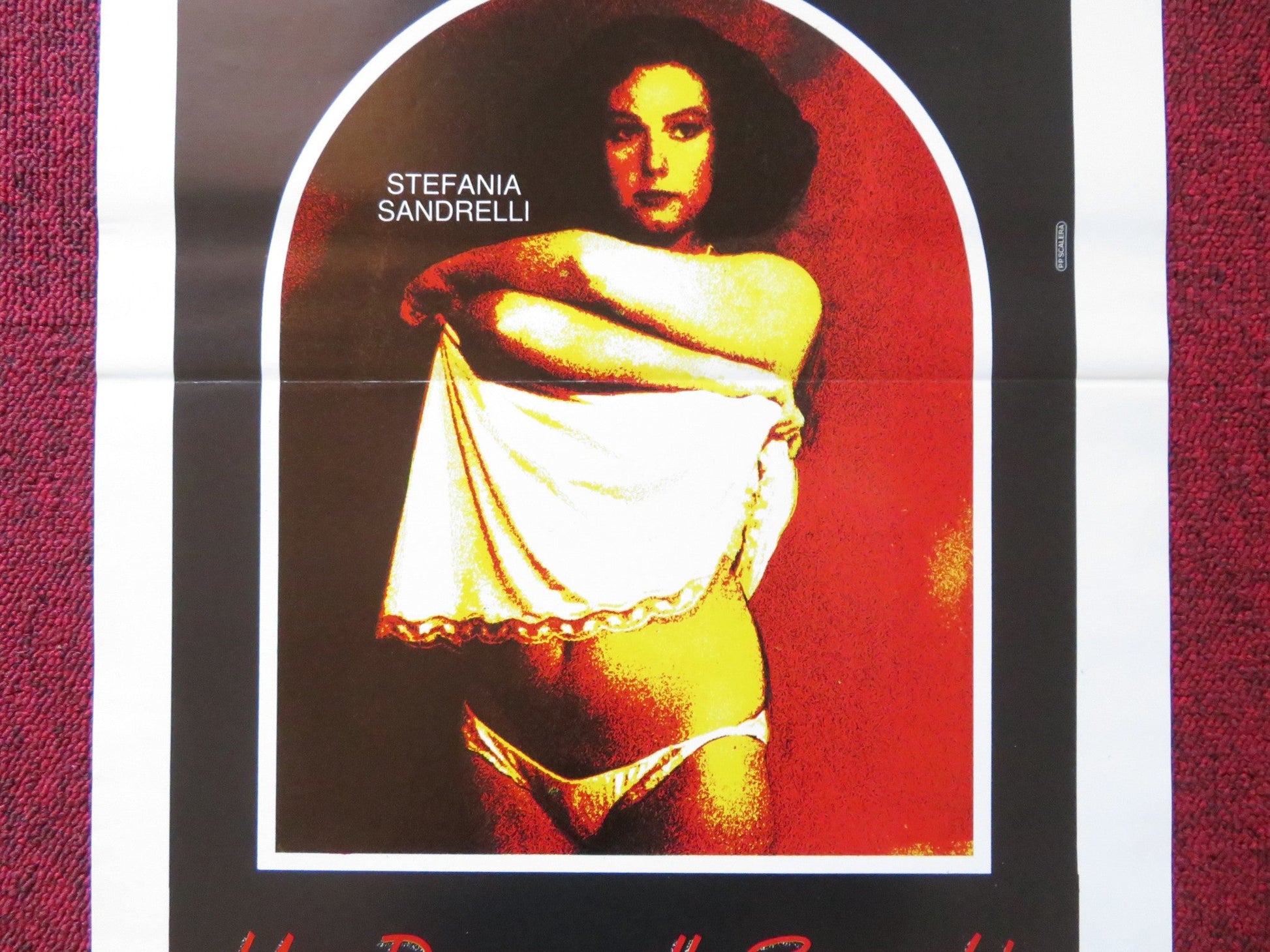 UNA DONNA ALLO SPECCHIO ITALIAN LOCANDINA POSTER STEFANIA SANDRELLI 1984 Rendezvous Cinema Movie posters