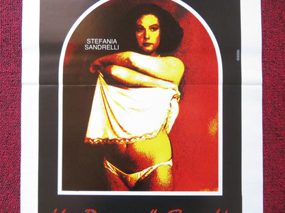 UNA DONNA ALLO SPECCHIO ITALIAN LOCANDINA POSTER STEFANIA SANDRELLI 1984 Rendezvous Cinema Movie posters