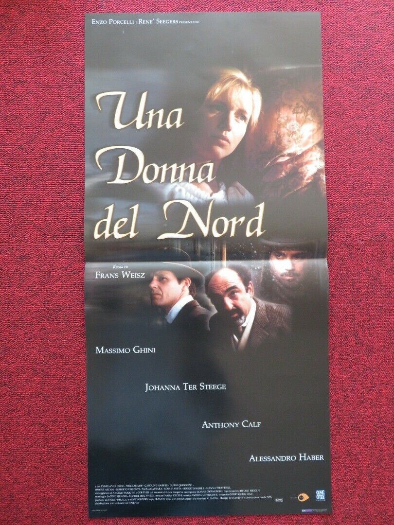 UNA DONNA DEL NORD ITALIAN LOCANDINA (27.5"x13") POSTER ANTHONY CALF 2002 Movie posters