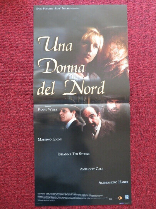 UNA DONNA DEL NORD ITALIAN LOCANDINA (27.5"x13") POSTER ANTHONY CALF 2002 Movie posters