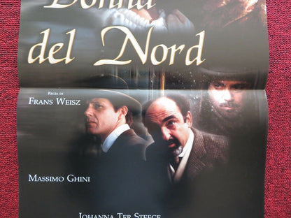 UNA DONNA DEL NORD ITALIAN LOCANDINA (27.5"x13") POSTER ANTHONY CALF 2002 Movie posters