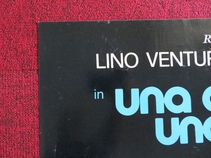 UNA DONNA E UNA CANAGLIA ITALIAN FOGLIO POSTER L. VENTURA FRANCOISE FABIAN 1973 Rendezvous Cinema Movie posters