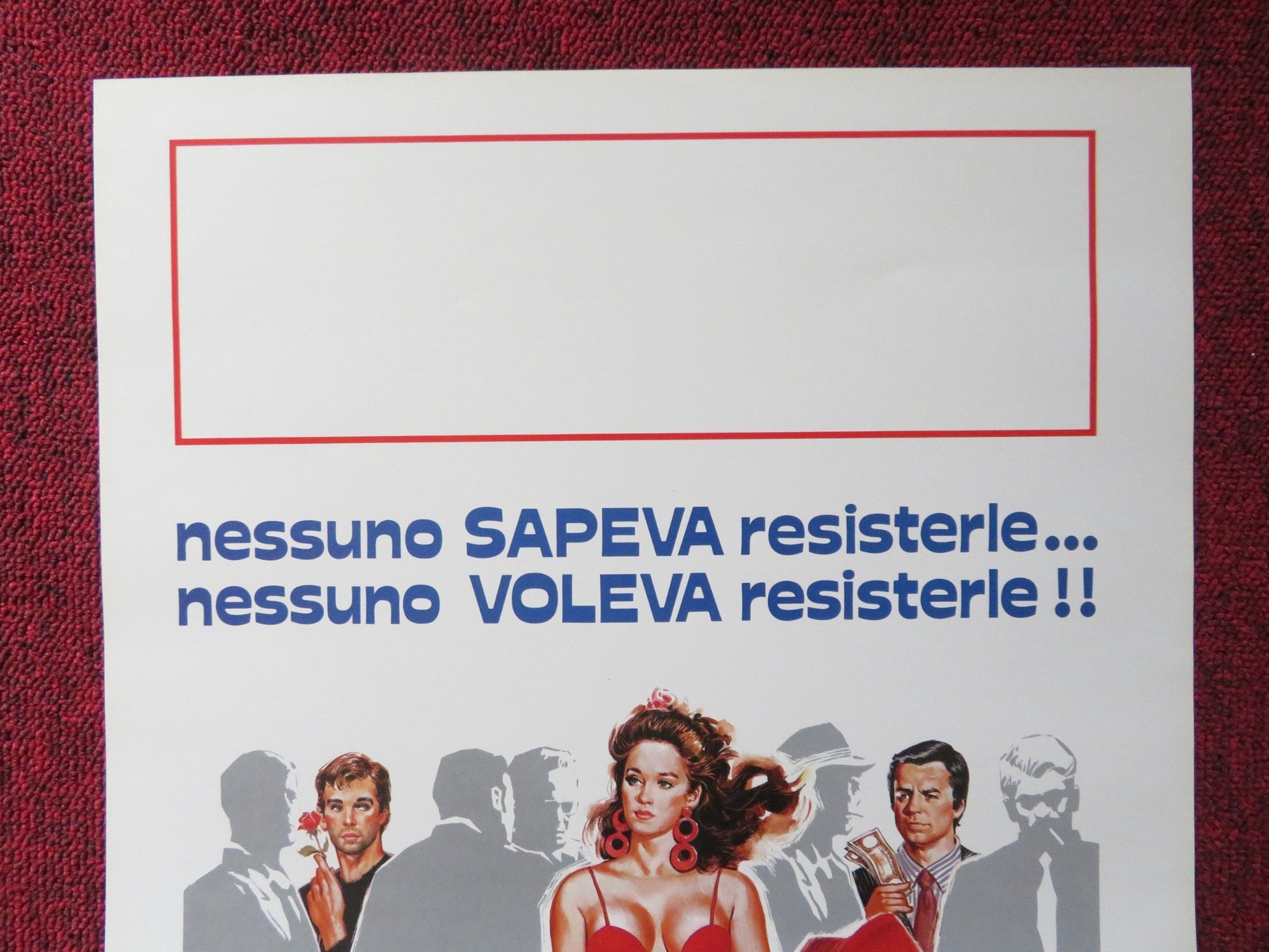 UNA DONNA PER TUTTI ITALIAN LOCANDINA POSTER MARIANNE BASLER JEAN SOREL 1986 Rendezvous Cinema Movie posters