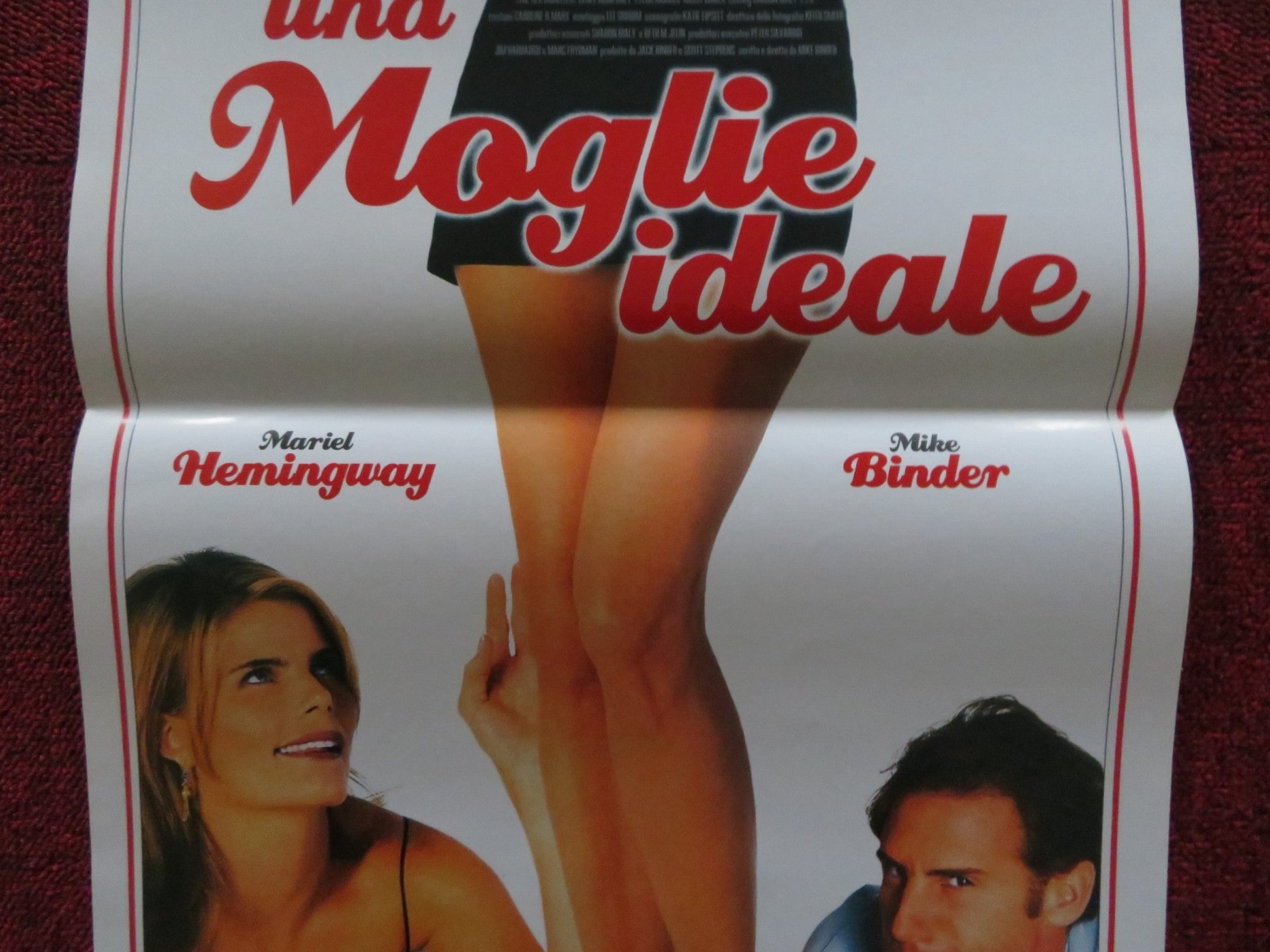 UNA MAGLIE IDEALE ITALIAN LOCANDINA POSTER MIKE BINDER MARIEL HEMINGWAY 1999 Rendezvous Cinema Movie posters