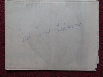 UNA NOCHE EMBARAZOSA FOLDED ARGENTINA ONE SHEET POSTER LANDO BUZZANCA 1977 Movie posters