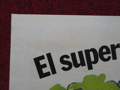 UNA NOCHE EMBARAZOSA FOLDED ARGENTINA ONE SHEET POSTER LANDO BUZZANCA 1977 Movie posters