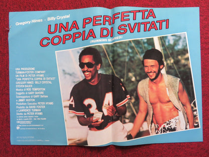 UNA PERFETTA COPPIA DI SVITATI - A ITALIAN FOTOBUSTA POSTER BILLY CRYSTAL 1986 Rendezvous Cinema Movie posters