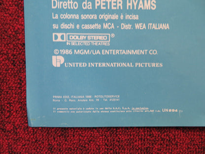 UNA PERFETTA COPPIA DI SVITATI - B ITALIAN FOTOBUSTA POSTER BILLY CRYSTAL 1986 Rendezvous Cinema Movie posters