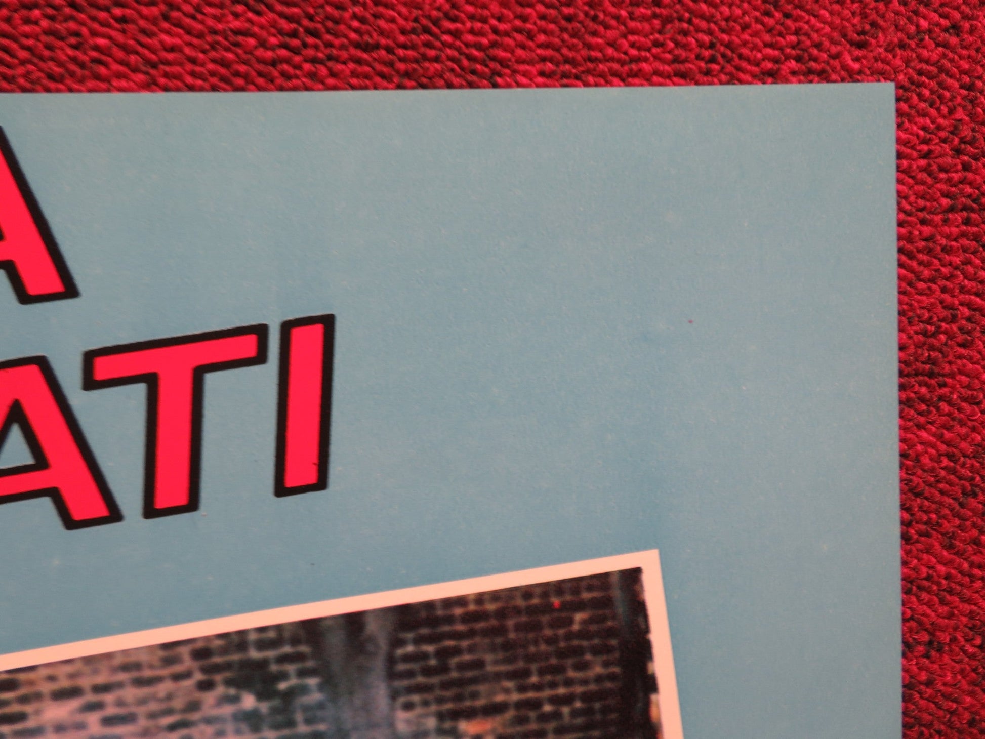 UNA PERFETTA COPPIA DI SVITATI - B ITALIAN FOTOBUSTA POSTER BILLY CRYSTAL 1986 Rendezvous Cinema Movie posters