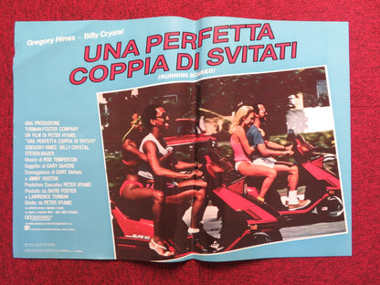 UNA PERFETTA COPPIA DI SVITATI - C ITALIAN FOTOBUSTA POSTER BILLY CRYSTAL 1986 Rendezvous Cinema Movie posters