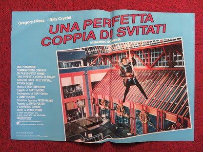 UNA PERFETTA COPPIA DI SVITATI - D ITALIAN FOTOBUSTA POSTER BILLY CRYSTAL 1986 Rendezvous Cinema Movie posters
