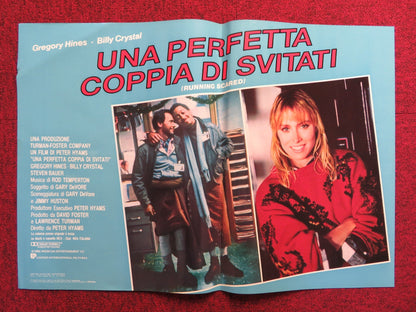 UNA PERFETTA COPPIA DI SVITATI - G ITALIAN FOTOBUSTA POSTER BILLY CRYSTAL 1986 Rendezvous Cinema Movie posters