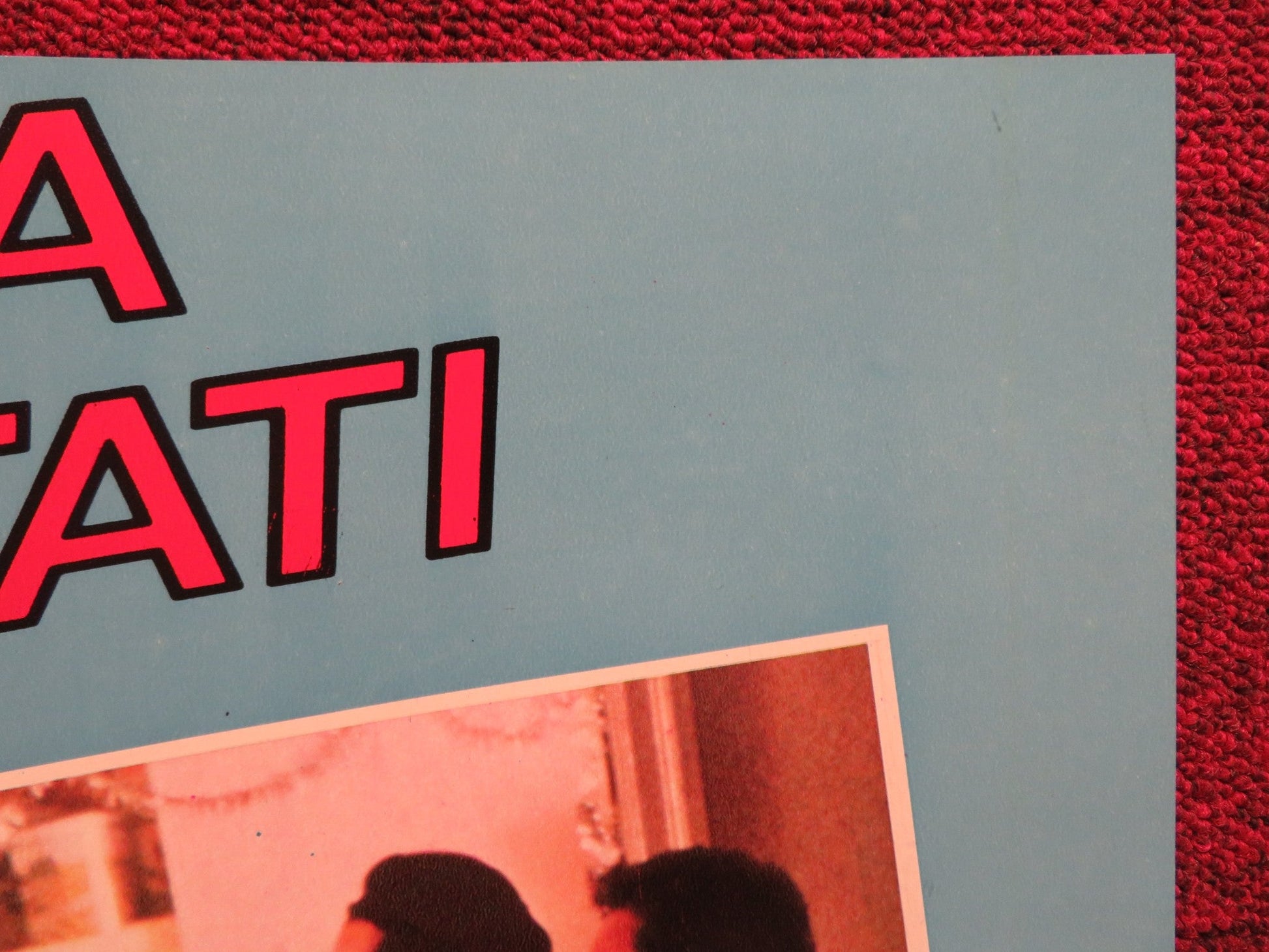 UNA PERFETTA COPPIA DI SVITATI - H ITALIAN FOTOBUSTA POSTER BILLY CRYSTAL 1986 Rendezvous Cinema Movie posters