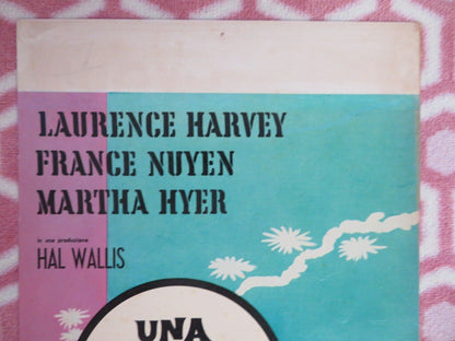 UNA RAGAZZA CHIAMATA TAMIKO ITALIAN LOCANDINA (27"x12") POSTER 1962 Movie posters