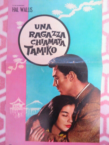 UNA RAGAZZA CHIAMATA TAMIKO ITALIAN LOCANDINA (27"x12") POSTER 1962 Movie posters