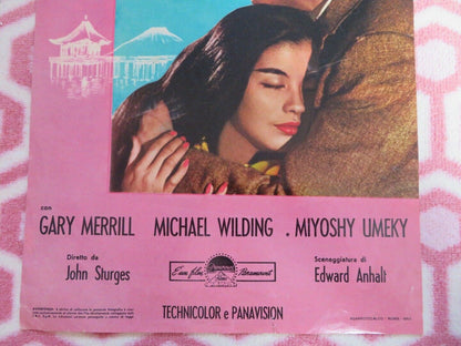 UNA RAGAZZA CHIAMATA TAMIKO ITALIAN LOCANDINA (27"x12") POSTER 1962 Movie posters