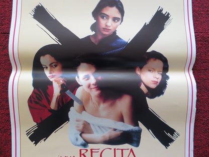 UNA RECITA A QUATTRO / the gang of four ITALIAN LOCANDINA (27.5"x13") POSTER '90 Movie posters