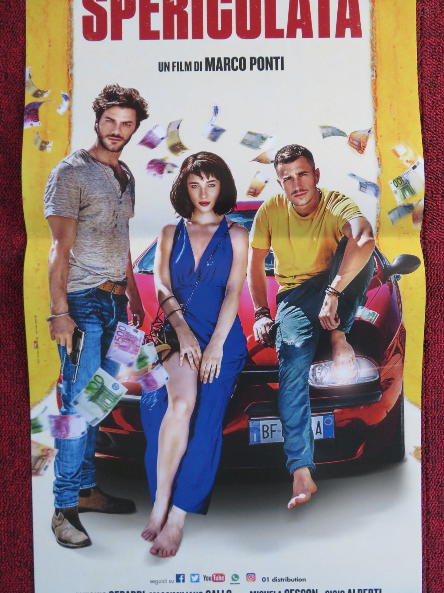 UNA VITA SPERICOLATA ITALIAN LOCANDINA POSTER LORENZO RICHELMY 2018 Rendezvous Cinema Movie posters