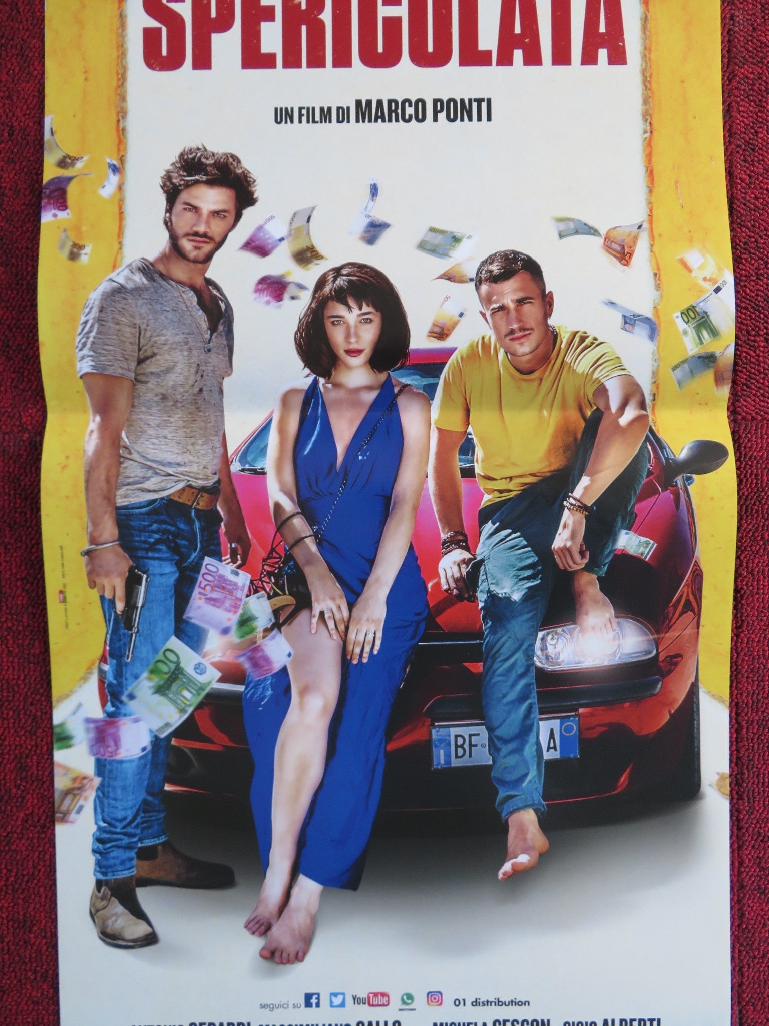 UNA VITA SPERICOLATA ITALIAN LOCANDINA POSTER LORENZO RICHELMY 2018 Rendezvous Cinema Movie posters