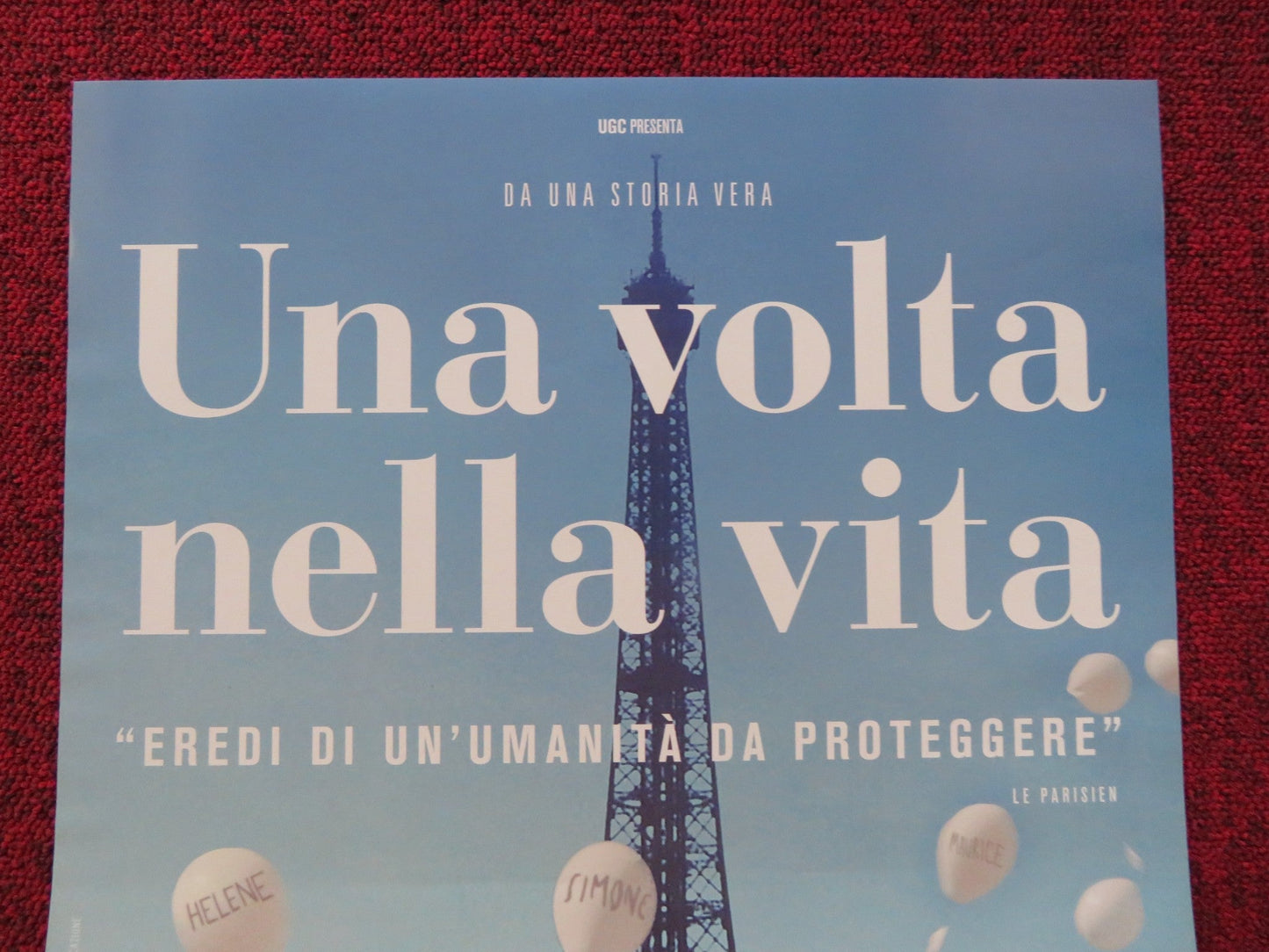 UNA VOLTA NELLA VITA ITALIAN LOCANDINA POSTER AHMED DRAME NOEMIE MERLANT 2014 Rendezvous Cinema Movie posters