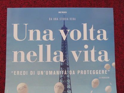 UNA VOLTA NELLA VITA ITALIAN LOCANDINA POSTER AHMED DRAME NOEMIE MERLANT 2014 Rendezvous Cinema Movie posters