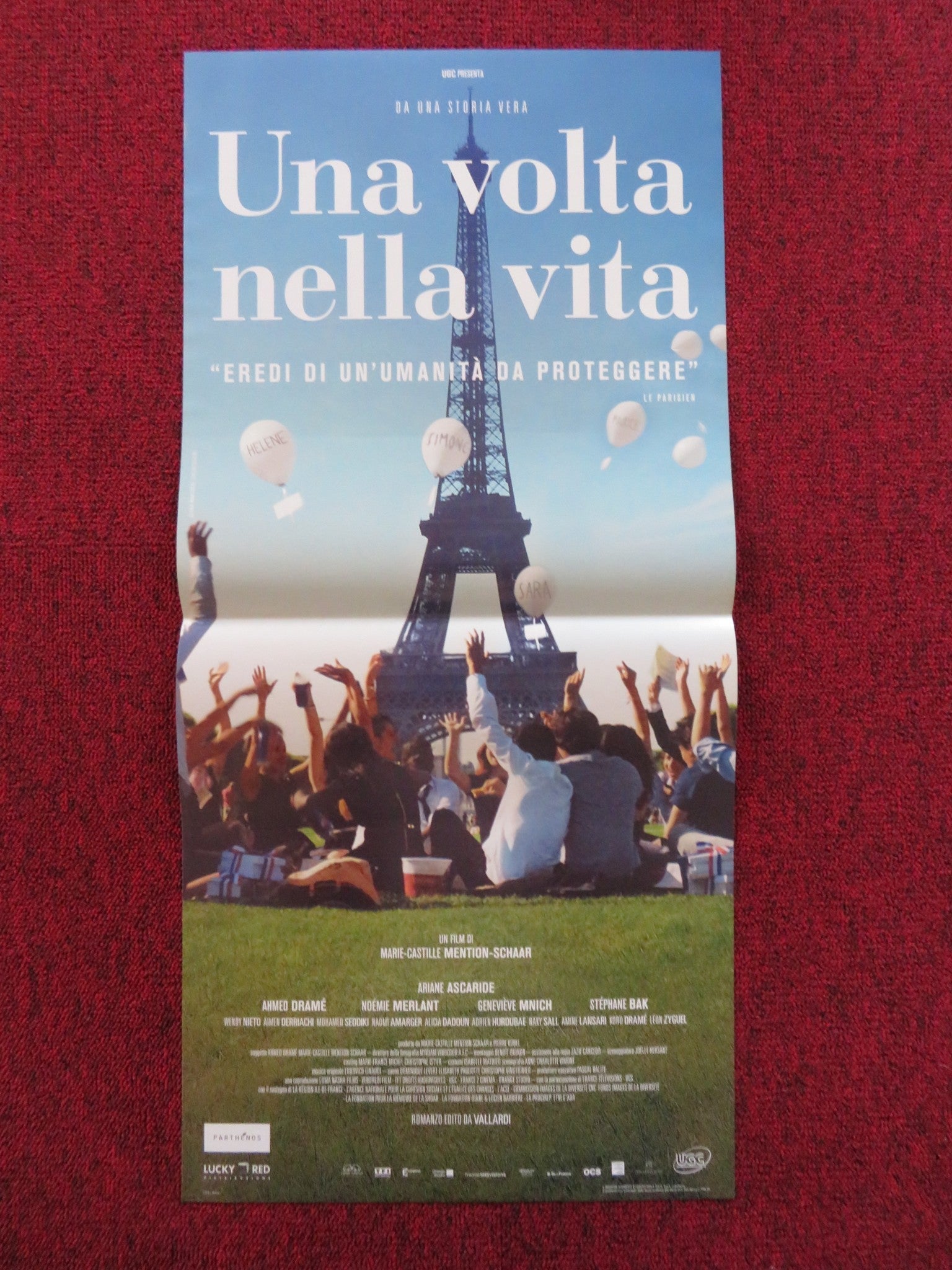 UNA VOLTA NELLA VITA ITALIAN LOCANDINA POSTER AHMED DRAME NOEMIE MERLANT 2014 Rendezvous Cinema Movie posters