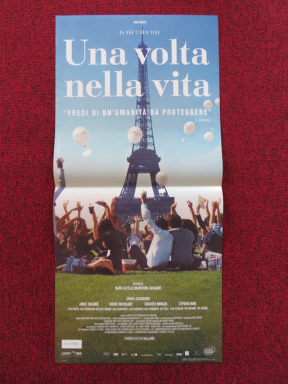 UNA VOLTA NELLA VITA ITALIAN LOCANDINA POSTER AHMED DRAME NOEMIE MERLANT 2014 Rendezvous Cinema Movie posters