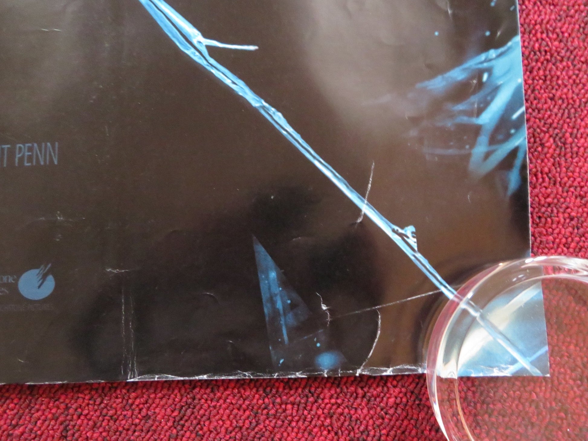 UNBREAKABLE UK QUAD (30"x 40") ROLLED POSTER BRUCE WILLIS SAMUEL L. JACKSON 2000 Rendezvous Cinema Movie posters