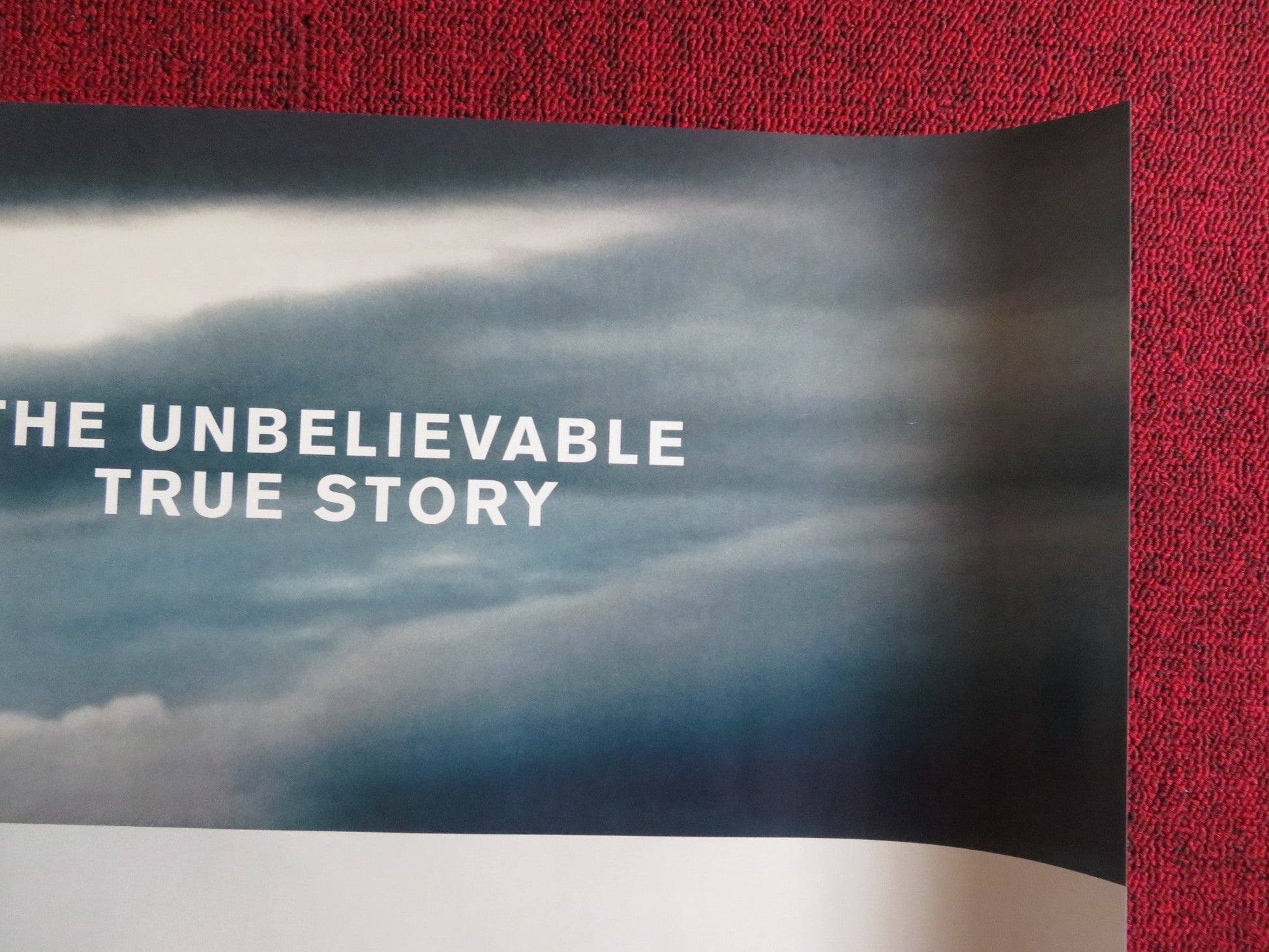 UNBROKEN - A UK QUAD (30"x 40") ROLLED POSTER JACK O'CONNELL D. GLEESON 2014 Rendezvous Cinema Movie posters