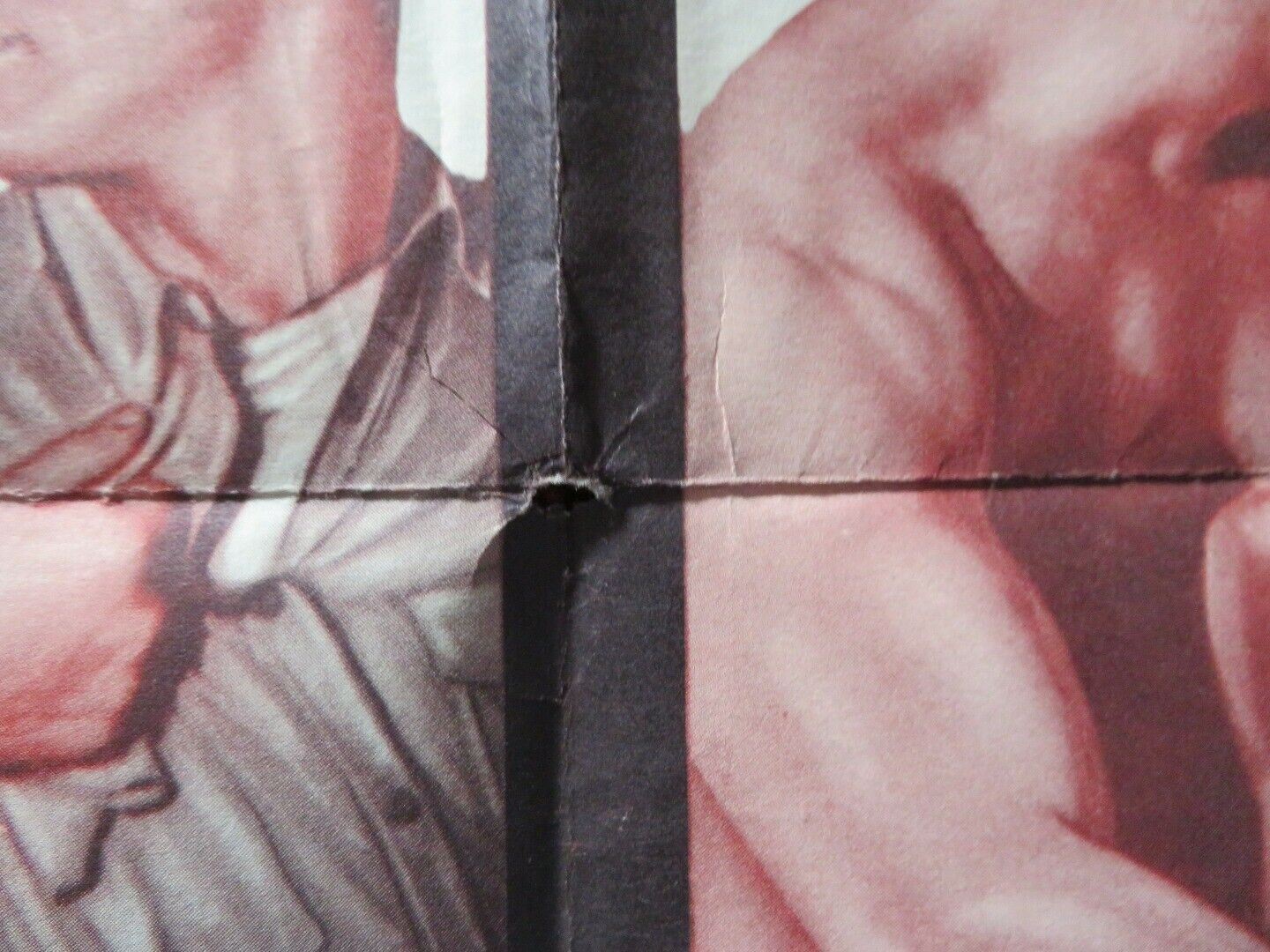 UNCHAINED FOLDED US ONE SHEET POSTER CHESTER MORRIS ELROY HIRSCH 1955 Movie posters