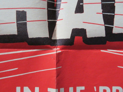 UNCHAINED FOLDED US ONE SHEET POSTER CHESTER MORRIS ELROY HIRSCH 1955 Movie posters