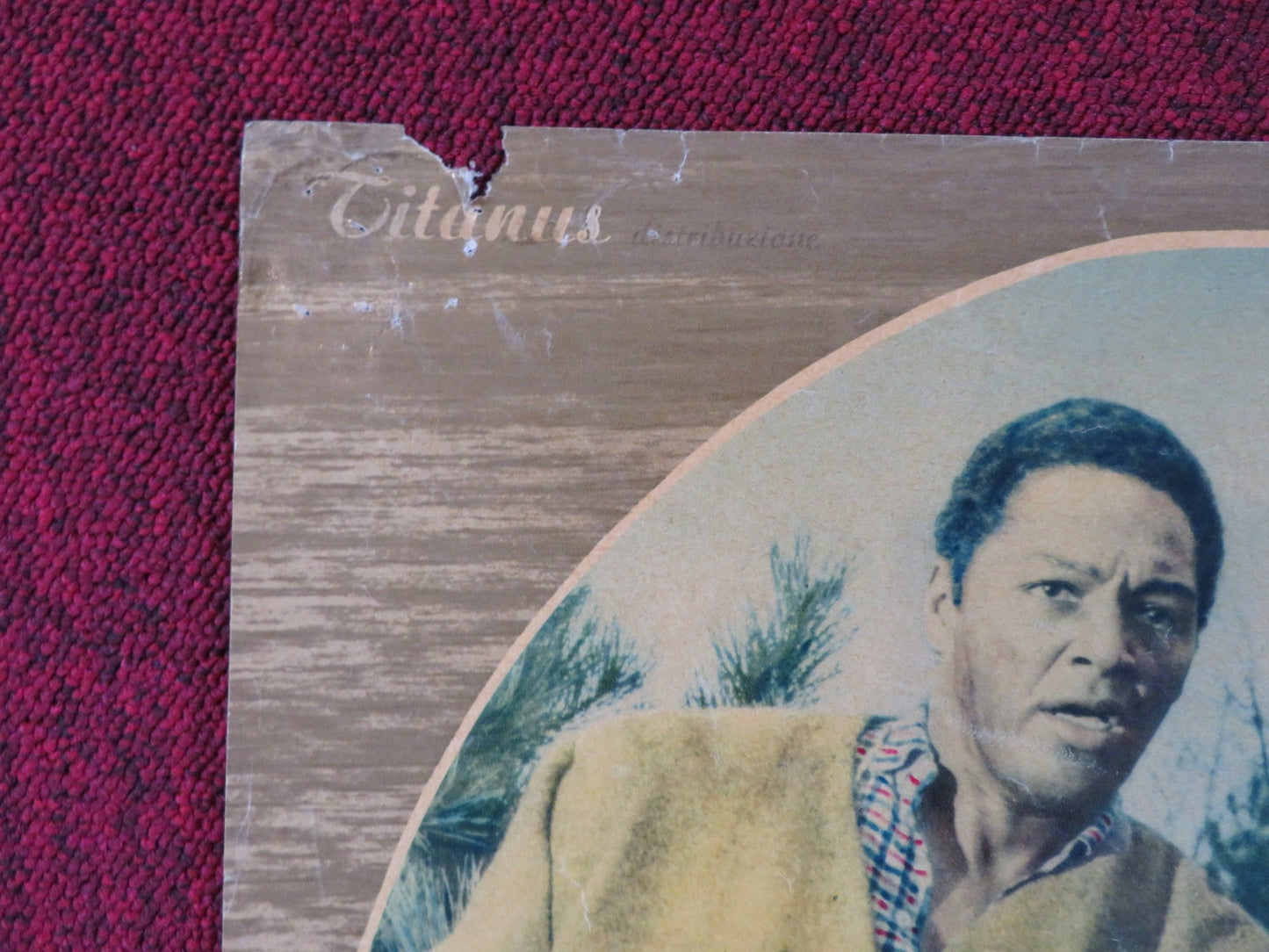 UNCLE TOM'S CABIN - B ITALIAN FOTOBUSTA POSTER JOHN KITZMILLER HERBERT LOM 1965 Rendezvous Cinema Movie posters