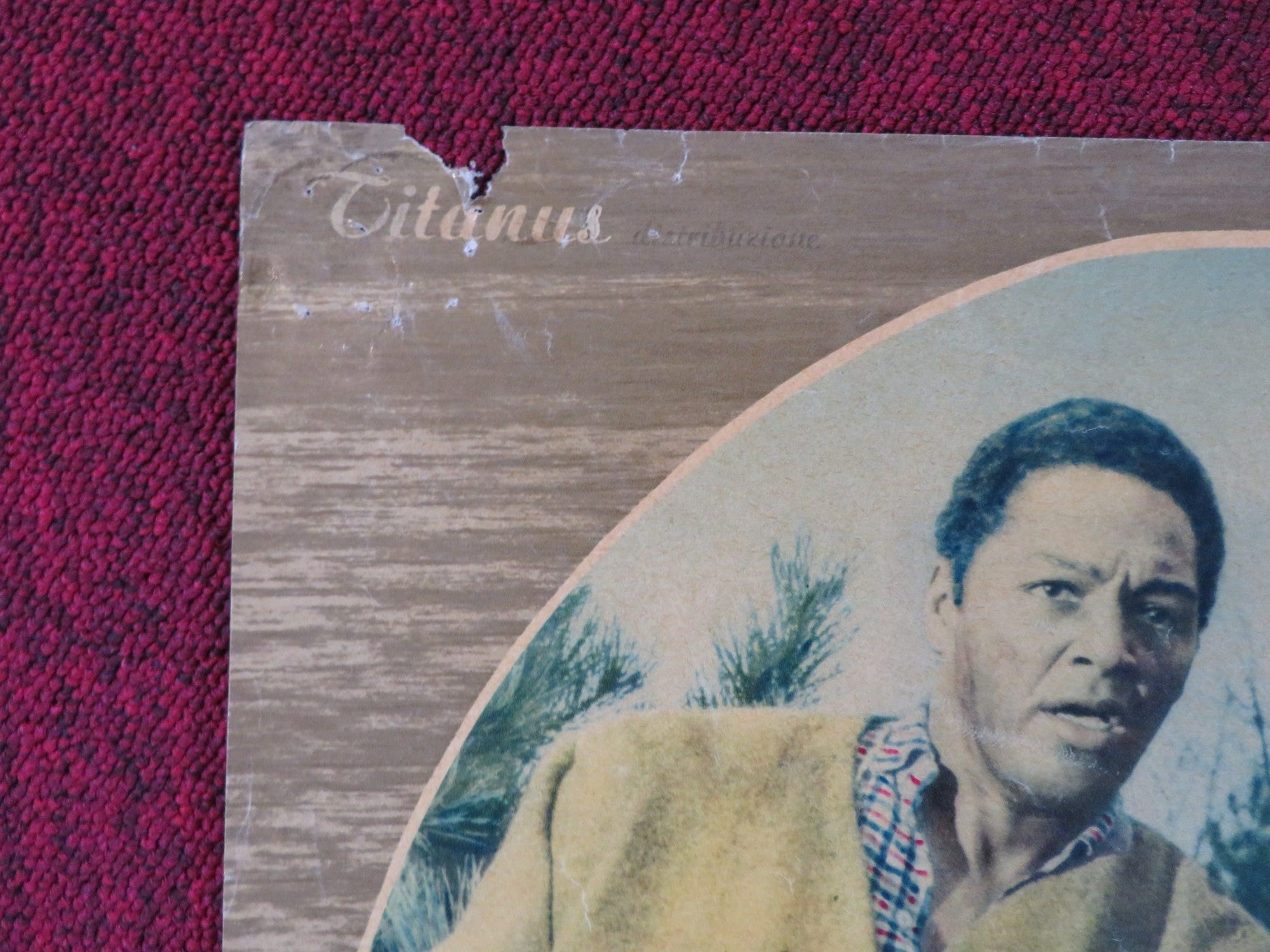 UNCLE TOM'S CABIN - B ITALIAN FOTOBUSTA POSTER JOHN KITZMILLER HERBERT LOM 1965 Rendezvous Cinema Movie posters