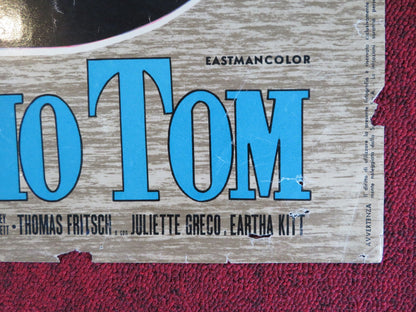 UNCLE TOM'S CABIN - F ITALIAN FOTOBUSTA POSTER JOHN KITZMILLER HERBERT LOM 1965 Rendezvous Cinema Movie posters