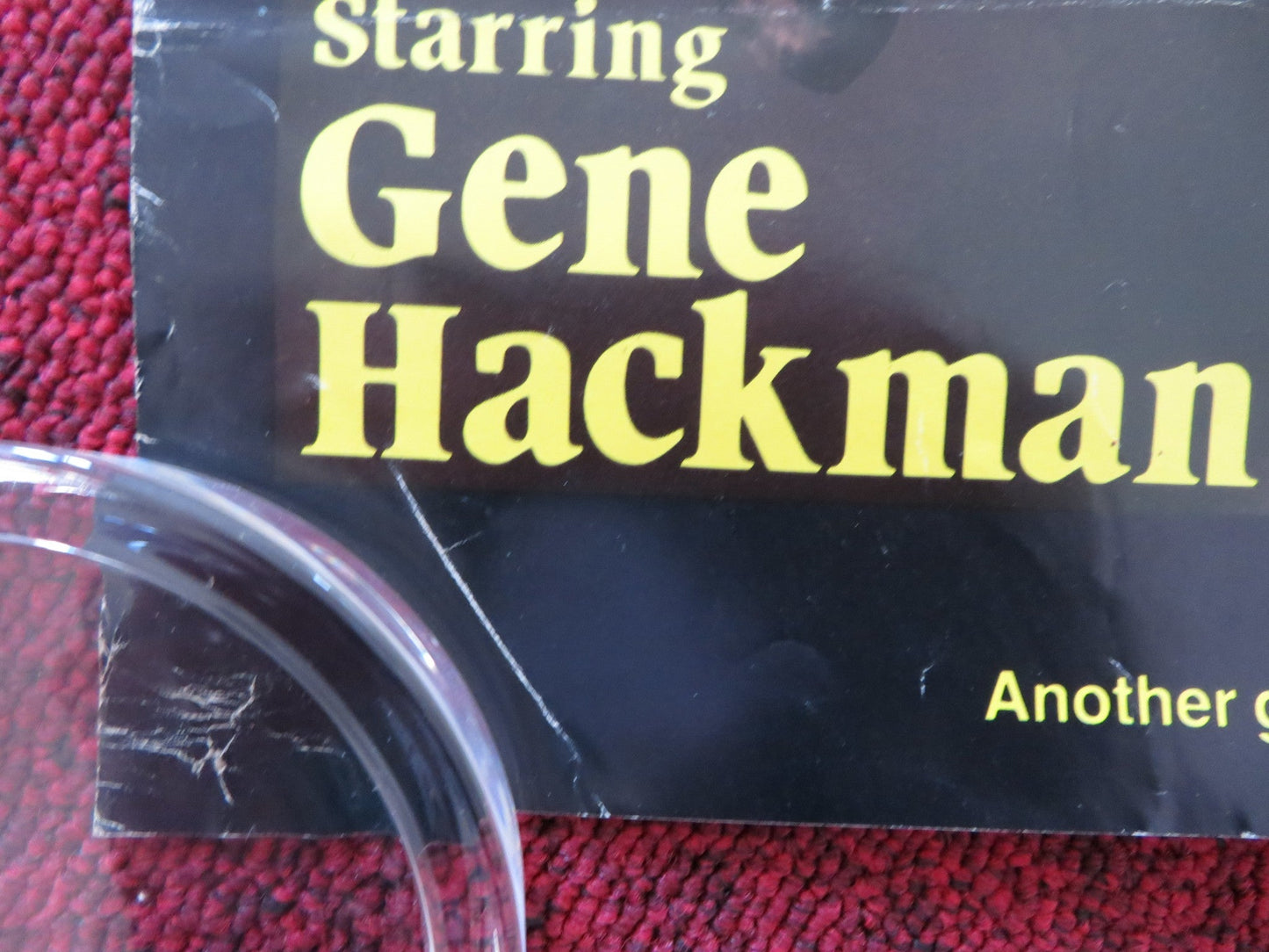 UNCOMMON VALOUR VHS VIDEO POSTER GENE HACKMAN ROBERT STACK 1983 Rendezvous Cinema Movie posters