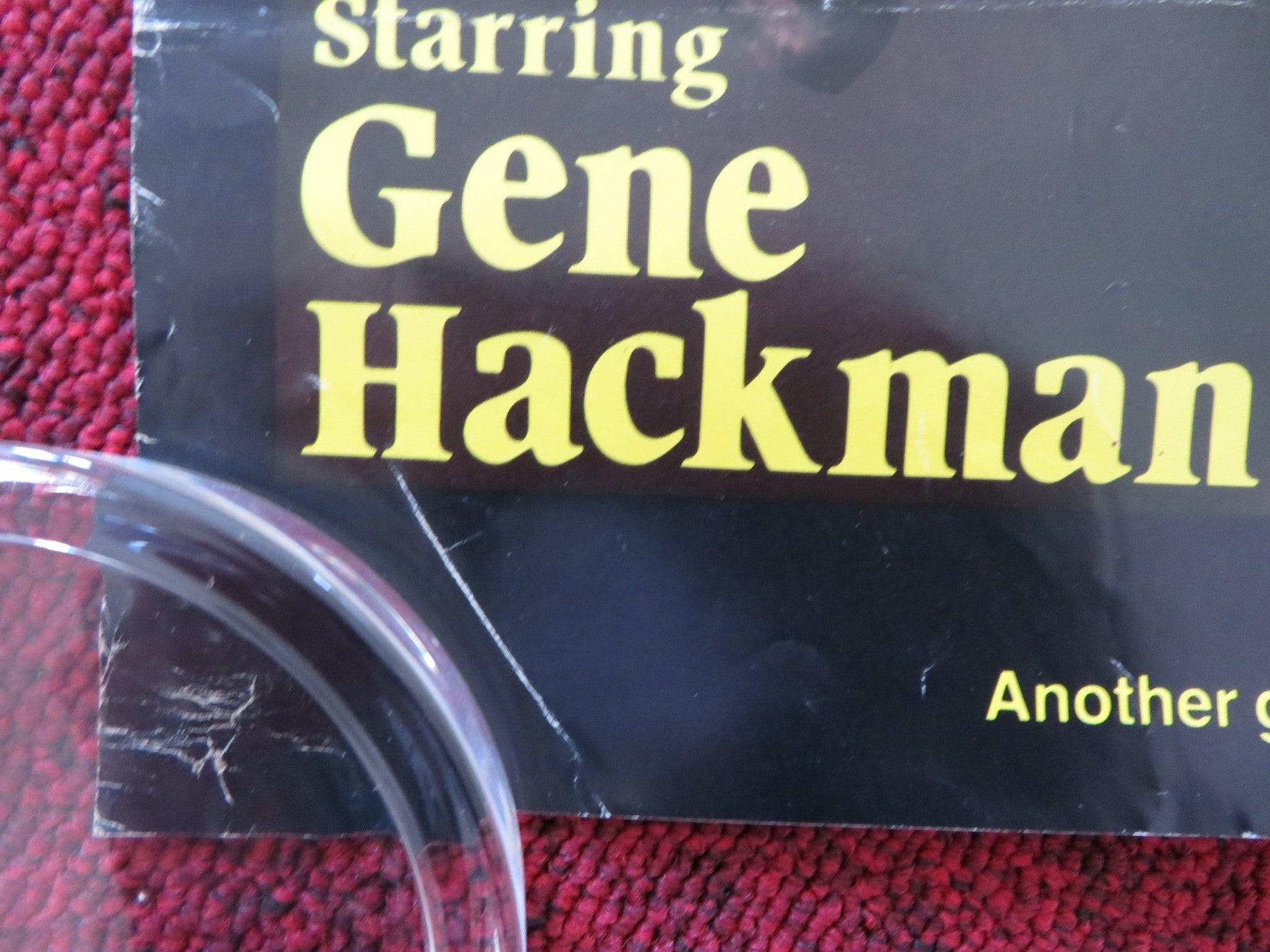 UNCOMMON VALOUR VHS VIDEO POSTER GENE HACKMAN ROBERT STACK 1983 Rendezvous Cinema Movie posters