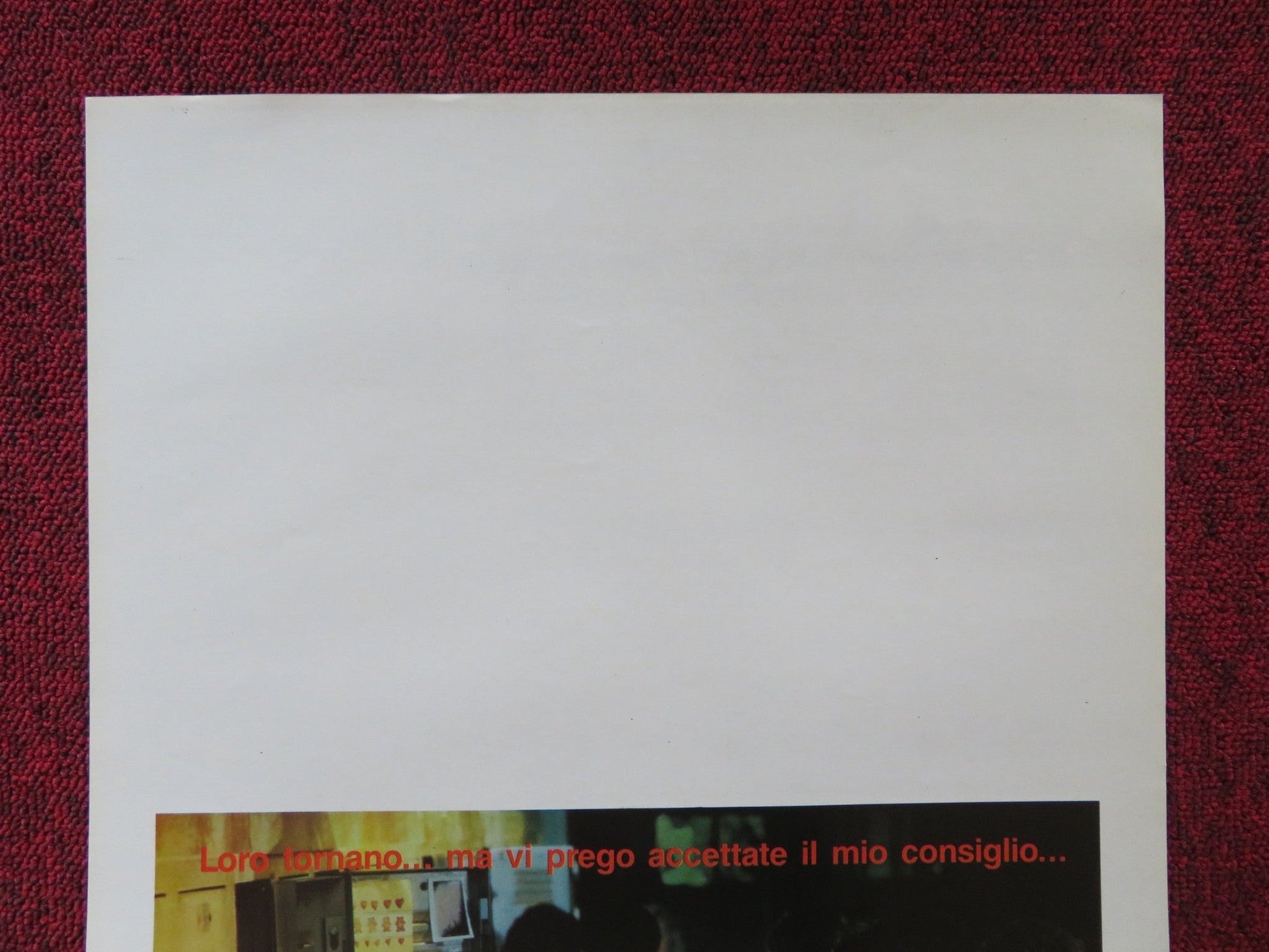 UNDER COVER ITALIAN LOCANDINA POSTER CANNON JENNIFER JASON LEIGH 1987 Rendezvous Cinema Movie posters