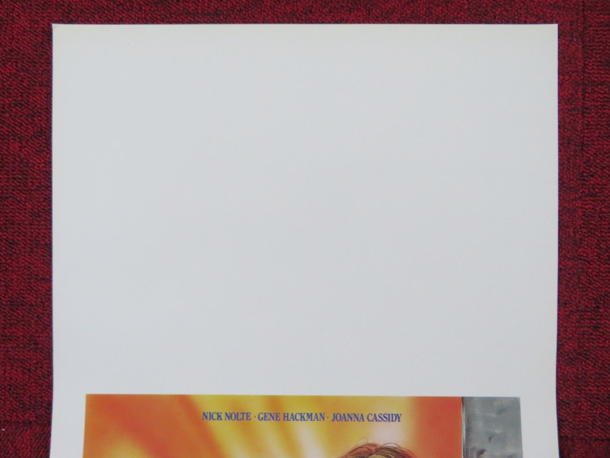 UNDER FIRE ITALIAN LOCANDINA POSTER GENE HACKMAN NICK NOLTE ED HARRIS 1984 Rendezvous Cinema Movie posters