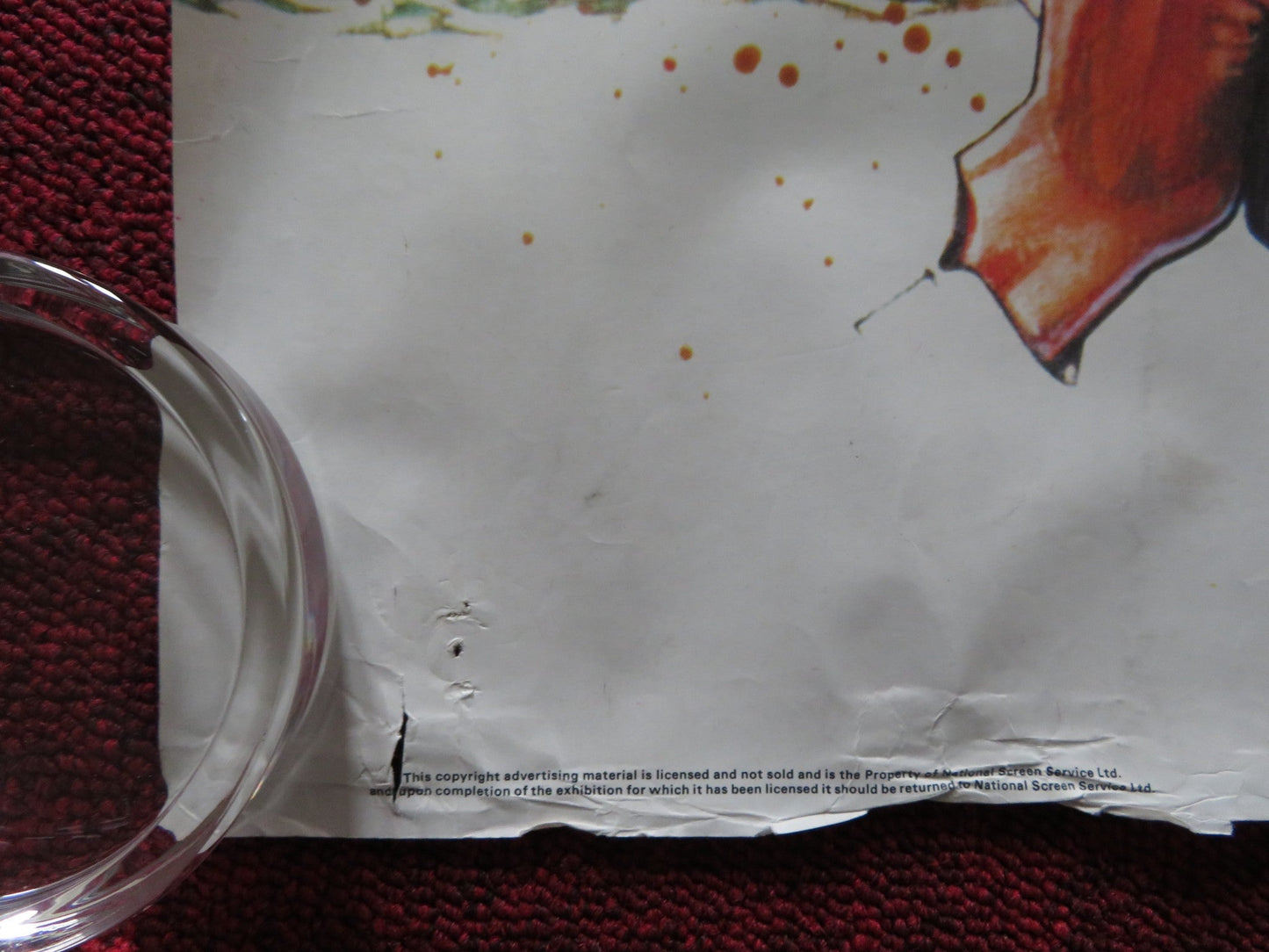 UNDER FIRE UK QUAD (30"x 40") ROLLED POSTER NICK NOLTE GENE HACKMAN 1983 Rendezvous Cinema Movie posters