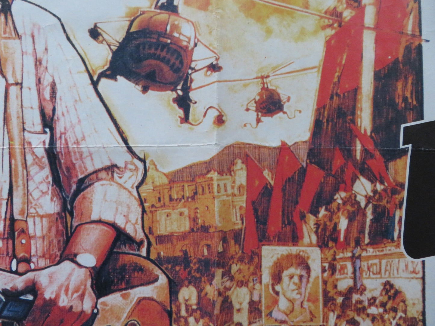 UNDER FIRE UK QUAD (30"x 40") ROLLED POSTER NICK NOLTE GENE HACKMAN 1983 Rendezvous Cinema Movie posters