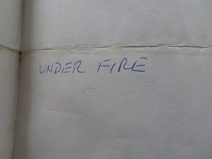 UNDER FIRE UK QUAD (30"x 40") ROLLED POSTER NICK NOLTE GENE HACKMAN 1983 Rendezvous Cinema Movie posters