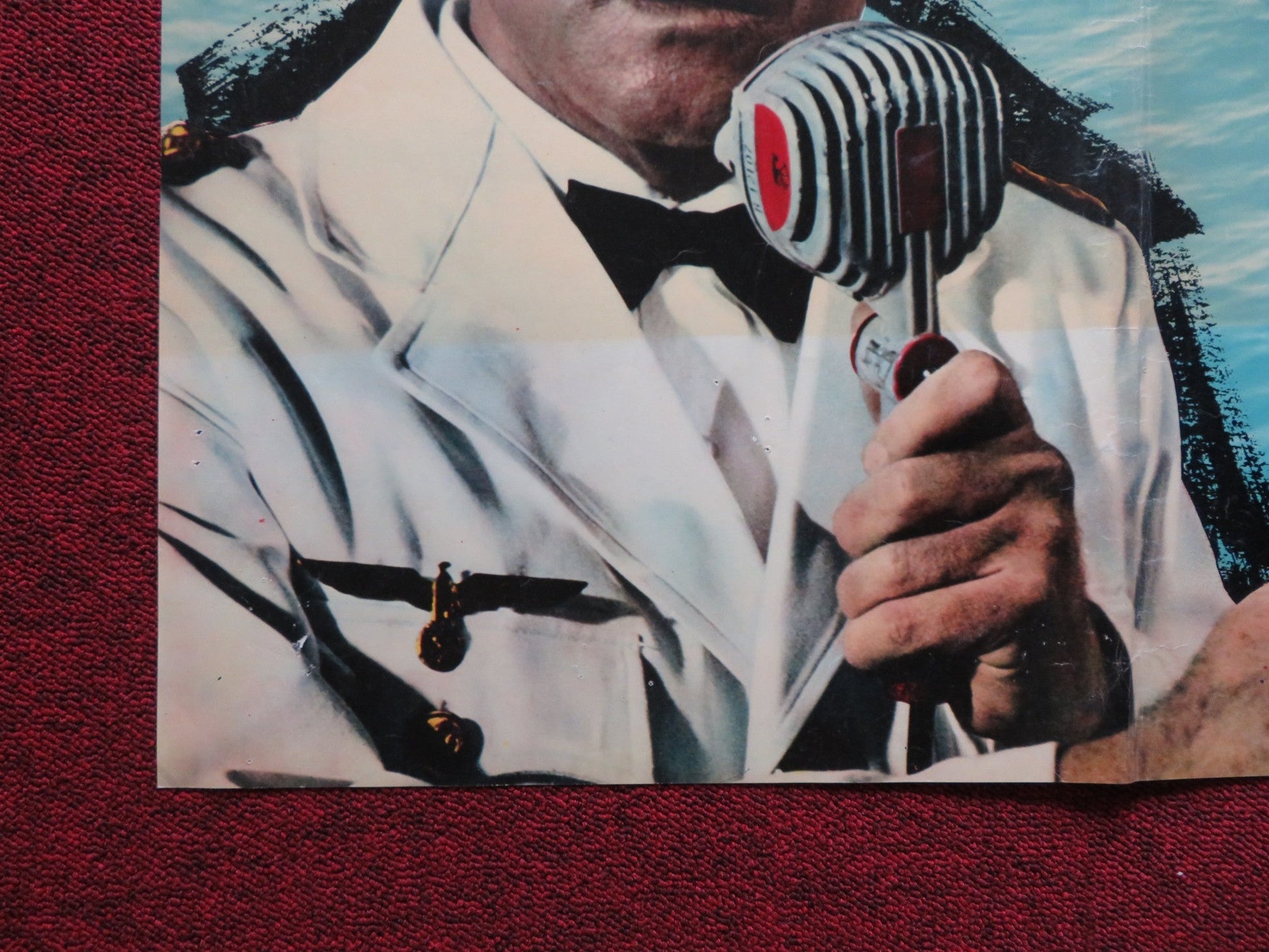 UNDER TEN FLAGS ITALIAN FOGLIO POSTER VAN HEFLIN CHARLES LAUGHTON 1960 Rendezvous Cinema Movie posters